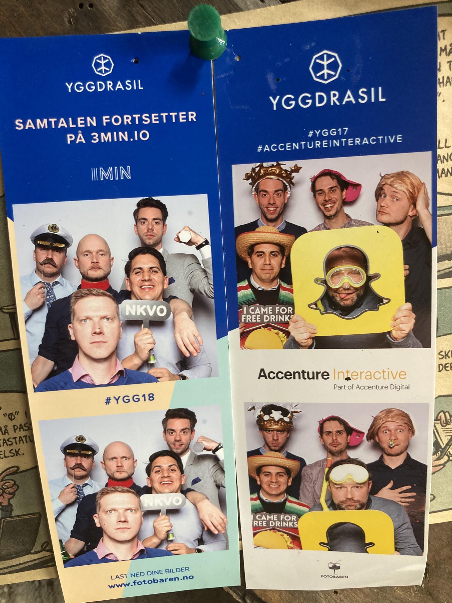 Photobooth fra yggdrasil 2017 + 2018